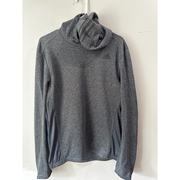adidas Other - Adidas Energy Running Climalite Hoodie Mens Medium Gray Pullover BK3147
